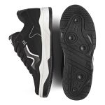 Tênis Casual Street Fusion Preto e Branco