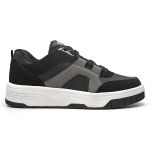 Tênis Casual Street Sombra Preto e Branco