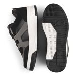 Tênis Casual Street Sombra Preto e Branco