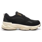Tênis Casual Stride Logus Preto Champanhe