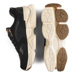 Tênis Casual Stride Logus Preto Champanhe