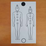 Gráfico Aura Humana Corpo Humano - Aura Sutis - Corpos Sutis PS PVC