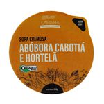 SOPA DE ABÓBORA CABOTIÁ E HORTELÃ - LAPINHA - 450ML.