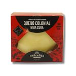 QUEIJO COLONIAL MEIA CURA (CONVENCIONAL) - FAZENDA LAPINHA - 250G.