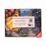 RAVIOLI DE RICOTA E ESPINAFRE AO SUGO ORGÂNICO - PRIMA LINEA - 350G.