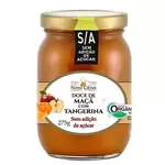 DOCE ORGÂNICO MAÇÃ C/ TANGERINA S/ AÇÚCAR - NOVOCITRUS - 275G.