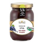 GELEIA DE UVA SEM ADIÇÃO DE AÇUCAR - NOVOCITRUS - 275G.