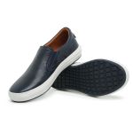 12051LCS-on masculino em couro. Forrado em couro fino Azul