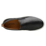 12051LCS-on masculino em couro. Forrado em couro fino Preto
