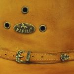 1653BKP-Chapéu Infanto-Juvenil em Couro Legítimo Linha A Cenoura
