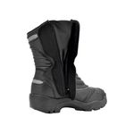 952AT-Bota Cano Alto Motociclismo Couro Legítimo – Palmilha com 9cm de Altura Preto