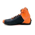Tenis Motociclista Cano alto Couro forro tex espumado 311AT Laranja