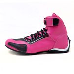 Tenis Motociclista Cano alto Couro forro tex espumado 311AT Rosa