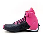 Tenis Motociclista Cano alto Couro forro tex espumado 311AT Rosa