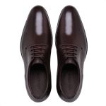 4300LCS-Sapato Social Masculino couro, forrado em couro fino Marrom