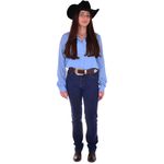 A0180CLAF-Chapéu Feminino estilo Americano em feltro export Preto