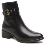 9086GRIF-Bota Feminina couro moda inverno conforto preto