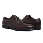 4301LCS-Sapato Social Masculino couro forrado couro fino Marrom