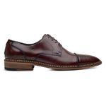60413TW-Sapato Social Masculino feito a mão em couro Loafer premium 60413 Marrom