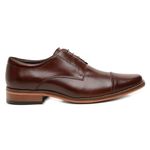 54215TW-Sapato Social Masculino feito a mão em couro Loafer premium 54215 Marrom