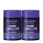 1508LW-Kit Dynamic Lowell Caps para cabelos fortificados 2u