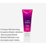 KIT LOWELL LISO MAGICO SHAMPOO+COND+FLUIDO 60ML 2030