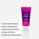 KIT LOWELL LISO MAGICO SHAMPOO+COND+FLUIDO 60ML 2030