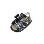 Sandalinha Bebê primeiros passos Forrado14/20 baby 12DPBY Preto