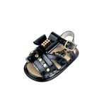 Sandalinha Bebê primeiros passos Forrado14/20 baby 12DPBY Preto