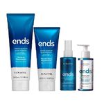Kit Lowell Ends(4) Shampoo+Masc+Regenerador+Creamy Mask 4500