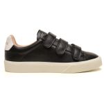 Tênis Feminino feito em Couro Louise soft Preto 2073 Preto