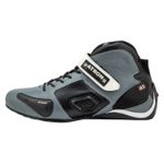Bota motors de couro Corrida ideal p/automobilismo XK 314A Cinza
