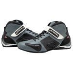 Bota motors de couro Corrida ideal p/automobilismo XK 314A Cinza