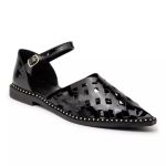 Sapatilha Slingback Rasteira Feminina Bico Fino FP184203 Cinza