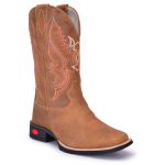 Grazy Horse Bota Country Masculina Couro AE400 whisky Bronze