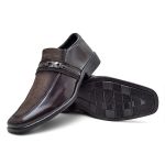Sapato Social Masculino Estilo, Elegância e Conforto 551003 Marrom