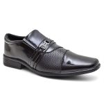 Sapato Social Masculino Estilo, Elegância e Conforto 55839 Preto