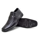 Sapato Social Masculino Estilo, Elegância e Conforto 551002 Preto