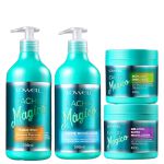 Kit para Cabelos Cacheados Lowell Cacho Mágico 4 itens 4040