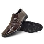 Sapato Social Masculino Estilo, Elegância e Conforto 55803 Marrom