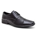 Sapato Social Masculino Estilo, Elegância e Conforto 55801 Preto
