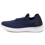 Tenis Masculino Knit ultra leve forrado couro palm gel 545 Azul
