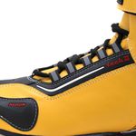 Tenis Motociclista Cano alto Couro forro tex espumado 311at amarelo