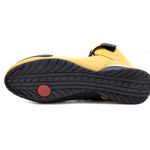 Tenis Motociclista Cano alto Couro forro tex espumado 311at amarelo