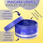 1542LW-Lowell Violet Platinum Máscara hidratante matizadora