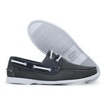 606SCH-Mocassim Masculino SALDO ESTOQUE ULTIMO PAR 41 couro Cinza