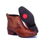 41TW-Bota Country Masculina, de Couro 41-41 SALDO ESTOQUE PINHÃO