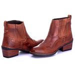 41TW-Bota Country Masculina, de Couro 41-41 SALDO ESTOQUE PINHÃO