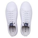 19001LC-Tênis Masculino de Couro - Estilo e Conforto branco