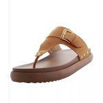 002AFP-Papete Flat Feminina - Design Moderno, sofisticação e conforto cacau